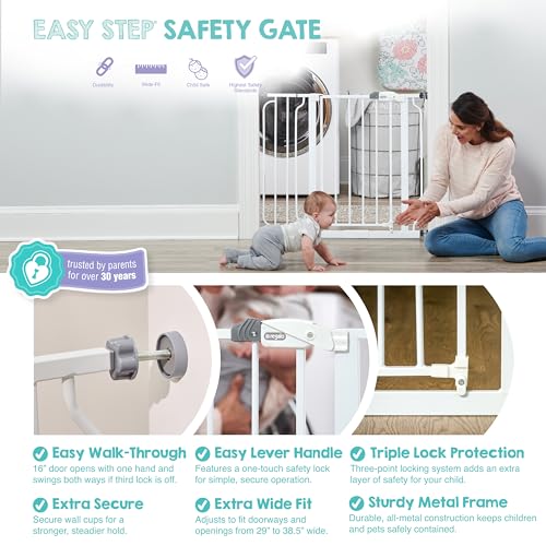 Safety 29"-38.5" Easy Step Baby Gate — photo 4