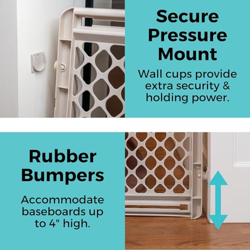 Supergate Ergo Baby Gate: Plastic Baby Gate for Stairs & Doorways — photo 4