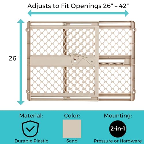 Supergate Ergo Baby Gate: Plastic Baby Gate for Stairs & Doorways — photo 5