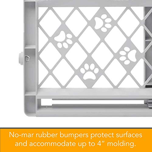 North States Paws Portable Pet Gate: 26-40" Wide. Pressure Mount — photo 4