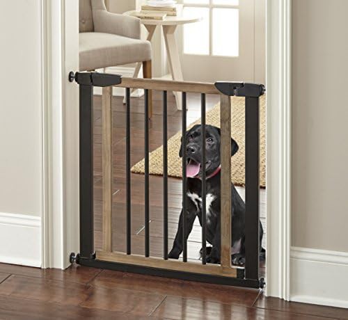 Logan expandable wood pressure mount pet gate