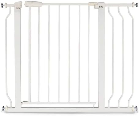 White Auto Close Gate for 38.5 in Openings — photo 4