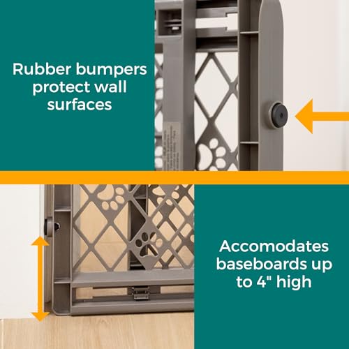 Paws Portable Pet Gate: 26-40" Wide Expandable — photo 5