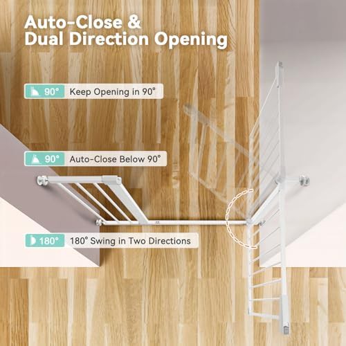 Extra tall baby gate for stairs and wide openings — photo 3