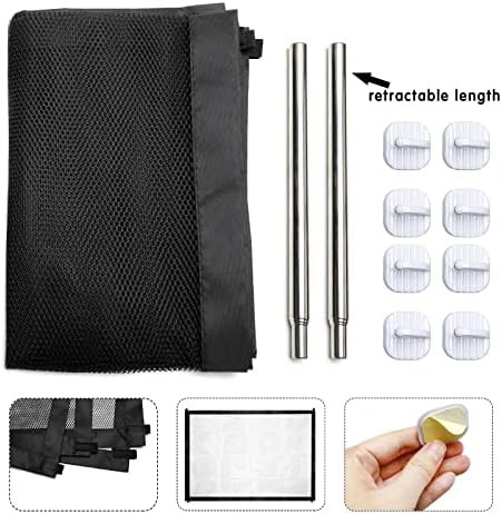 Portable folding mesh magic gate for stairs — photo 5