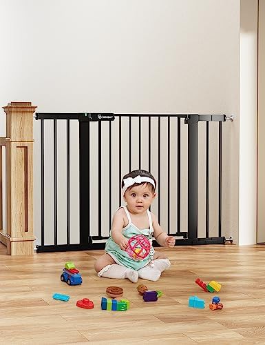 Standard extra wide baby gate for doorways