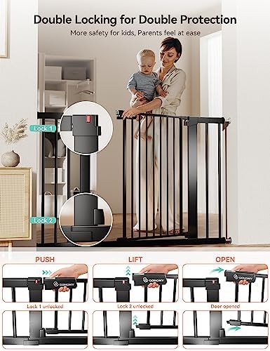 Standard extra wide baby gate for doorways — photo 3