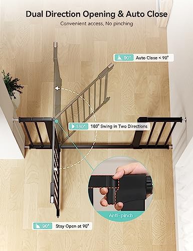 Standard extra wide baby gate for doorways — photo 5