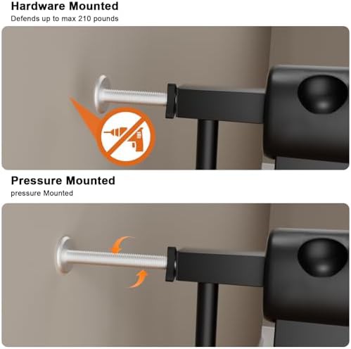Pressure mounted extra wide doorway gate — photo 4