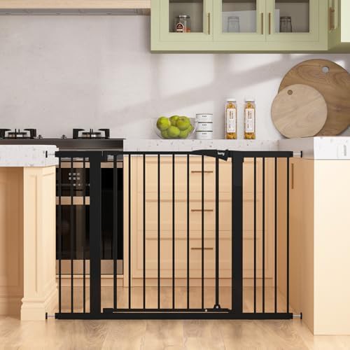 Standard width auto close gate for doorways