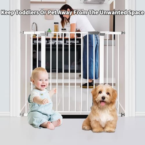 Extra tall metal gate with auto close — photo 5