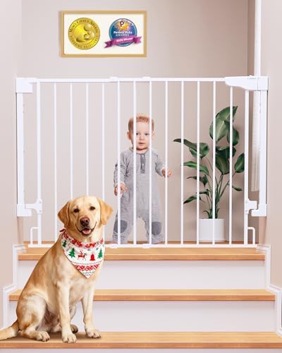 No Bottom Bar Hardware Mounted Safety Gate