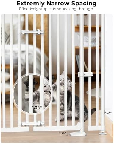 Extra tall pressure mounted cat gate for doorways — photo 4