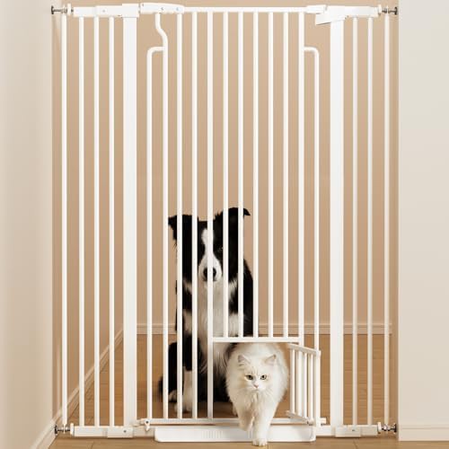 Extra tall white auto close cat gate — photo 5