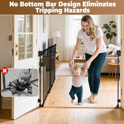 Extra tall hardware mount gate with no bottom bar — photo 4