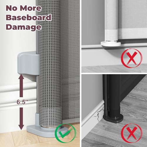 Retractable Baby Gate for Stairs & Doorways — photo 3