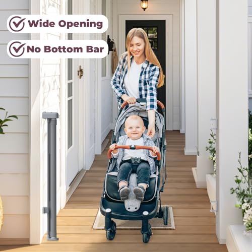 Retractable Baby Gate for Stairs & Doorways — photo 5