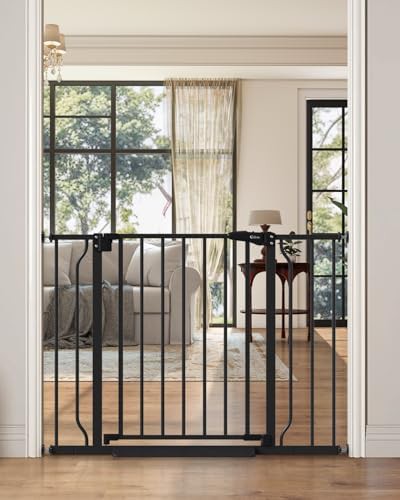 Wide Auto Close Stair Gate 40 in
