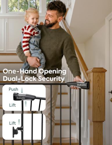 Black No Bottom Bar Hardware Gate — photo 3