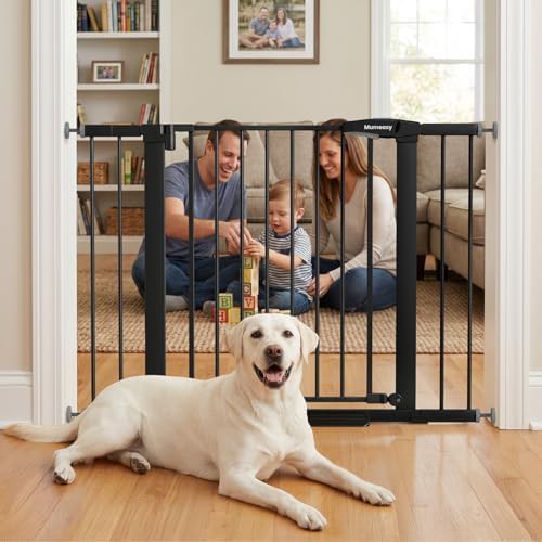 Standard white walk thru gate for doorways