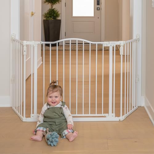 Deluxe Decor Extra Wide Metal Safety Gate