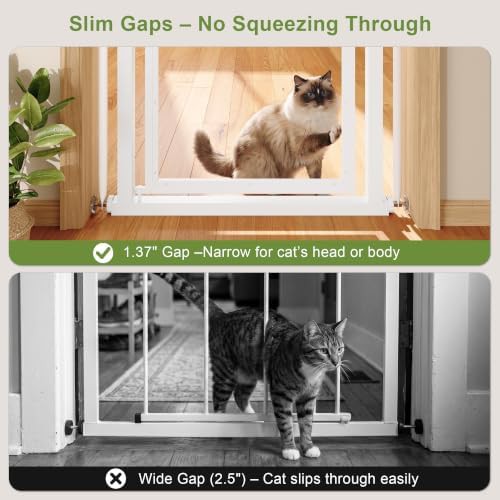 Extra tall clear acrylic cat safety gate — photo 5
